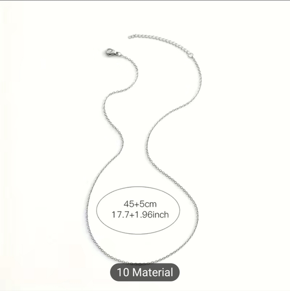 🌙 Opal Crescent Moon Necklace ✨️  ◇ Item Must Be Bundled ◇ - Picture 3 of 6